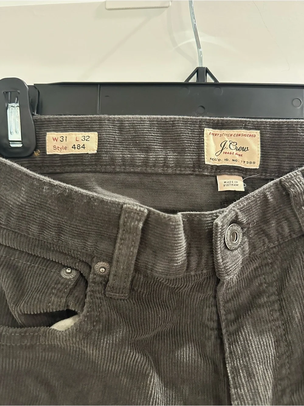 J. Crew crew corduroy